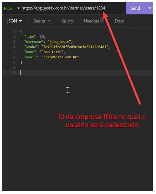 Criação usuário - Exemplo chamada.PNG